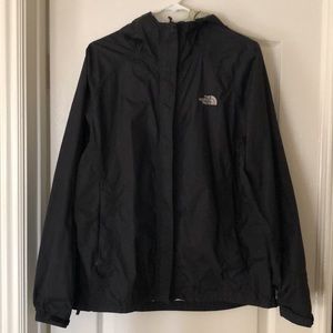North face rain coat